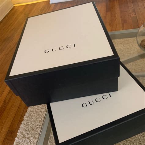 new gucci box|gucci shoe box for sale.